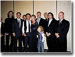 President Bill Clinton and Vice President Al Gore with Art Garfunkel and band. Amelia Island Florida 1997